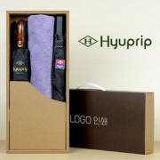 협립 2단 엠보 바이어스 자동우산 +협립 3단 70 완전자동우산 and 협립호텔코마170타월-세트