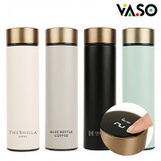 [바쏘] 럭셔리 스마트 온도계 진공 텀블러 500ml