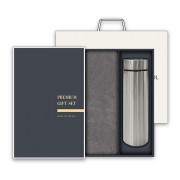 송월 프리미엄 텀블러세트 (30수 190g 1매 + 스마트텀블러 500ml 1개)