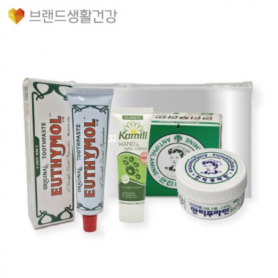 브생건541호 3종세트(카밀 핸드크림+유시몰 치약40g+안티푸라민 연고)