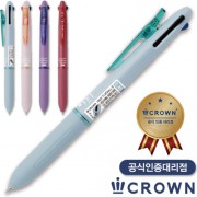 국산)크라운푸르츠픽스볼3색(앞으로지우는볼펜)(공식인증대리점)