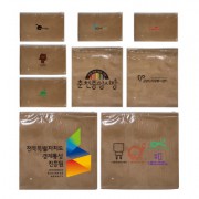 지퍼백/pvc+부직포/포장용지퍼백(4종)