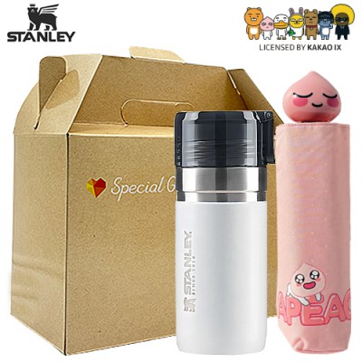 카카오 생활건강세트 26호 (카카오5단입체핸들우산+스탠리 고진공 고보틀473ml)