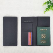 블랙사피아노장여권지갑(철망)