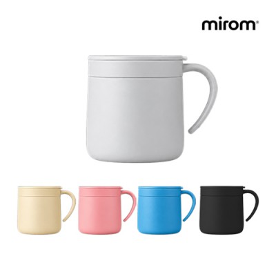 미롬 베이직 스텐머그 350ml