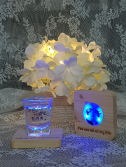 LED 코스터 빛나는잔받침