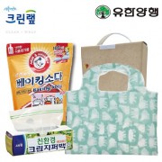 친환경스위트홈세트35호(크린랩지퍼백+암앤해머베이킹소다500g+특대형시장가방)