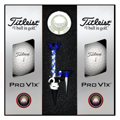 타이틀리스트 PRO V1x 6구 볼마커 자석티세트