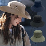 등산 사파리 와이드 챙모자 HAT03
