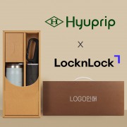 협립3단60 카라비너10K 거꾸로 300T고밀도 완전자동 우산 +락앤락 메트로머그1P-세트