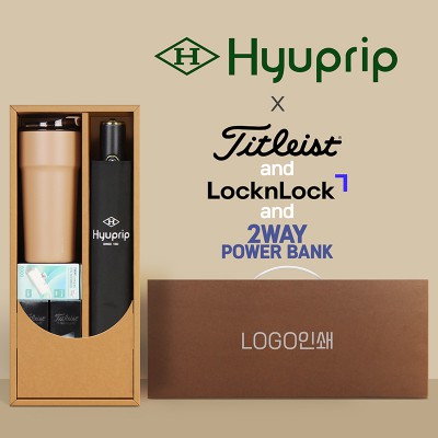 협립 3단 10K 고밀도 슈퍼 완전자동우산 +배터리+락앤락 메트로카페+타이틀리스트 골프공 6구-세트