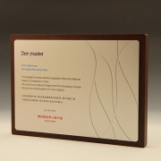 퇴임 재직 감사 원목 송공 상패 E5208