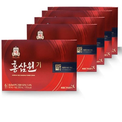 정관장 홍삼선물(홍삼 원기50ml x5포 선물세트)명절선물세트 답례품
