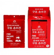 화재대피 재난안전 구조 손수건