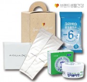 쿨아이스세트 브생건140호(아쿠아쿨토시+크리넥스쿨링물티슈+유한양행 안티푸라민연고)