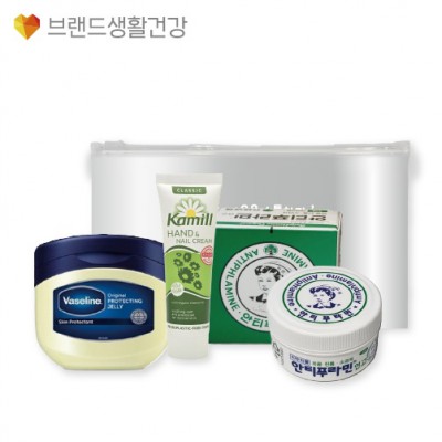 브생건520호 3종세트(카밀핸드크림+바세린 젤리+안티푸라민 연고)