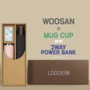 가르시아 3단60 10K 초고밀도 완전자동우산 +배터리+로하스 머그컵1P-세트