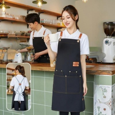 제이엘 크로스 스트랩 방수 앞치마