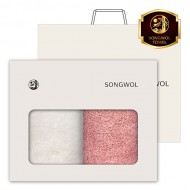 송월 코마 40수 호텔타월 180g 2매세트