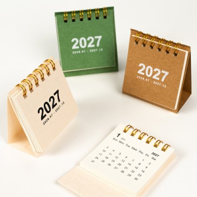 미니 달력 2027 탁상달력 K2654