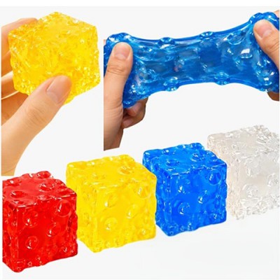 컬러 투명 치즈 말랑이 스트레스해소 쫀득