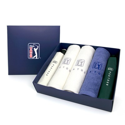 PGA 3단수동 암막 우양산 2P+150g 타올 3P 세트(미니)