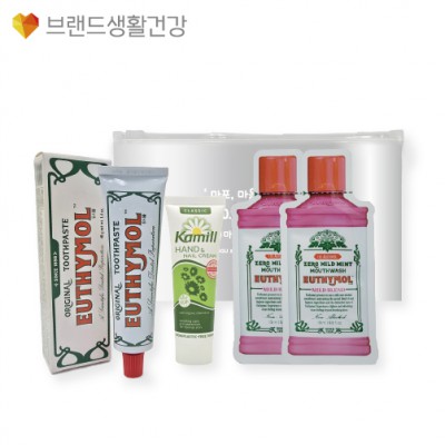 브생건542호 3종세트(카밀 핸드크림+유시몰 치약40g+유시몰 가글)