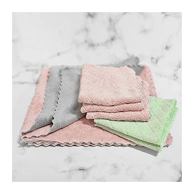 대영 극세사 요술 벨벳 행주 25x25 (중) 벌크 1P