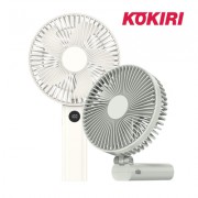 코끼리 100단계 풍속조절 4000mAh 휴대용 탁상용 빅팬 폴딩 선풍기 (KPF-BF2)
