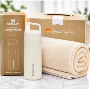 브생건 방한세트 26-2호(스탠리 에어로라이트 캡&캐리 + 텀블러 355ml+따뜻한 소프트 담요)