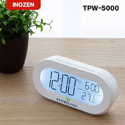 이노젠 TPW-5000 스누즈 멀티 탁상시계