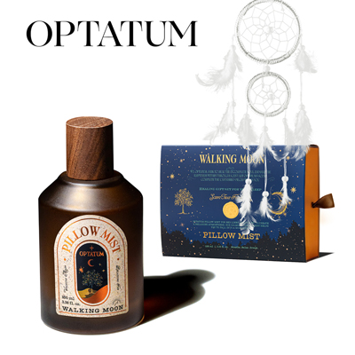 옵타움 OPTATUM 숙면선물 필로우미스트 & LED드림캐처 선물세트(워킹문향)