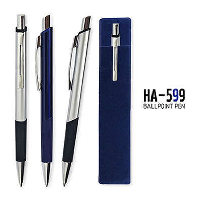 HA-599 사각볼펜(금속)