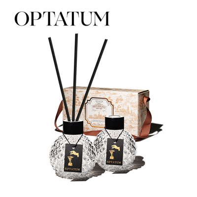 옵타움 OPTATUM 홈 프래그런스 방향제 듀오 디퓨저 선물세트(향랜덤)