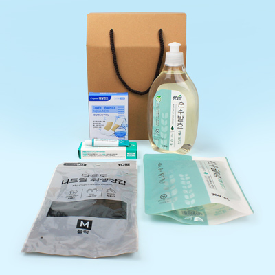 참그린 주방세제 480ml  대일 방수밴드  연고 5종세트